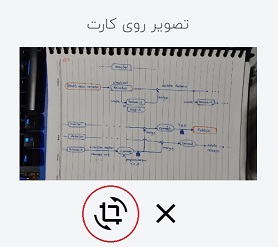 افزودن تصویر به کارت